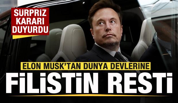 Elon Musk, İsrail'e boyun eğdi! Gazze için kan donduran sözler! Tüm dünya ayaklandı