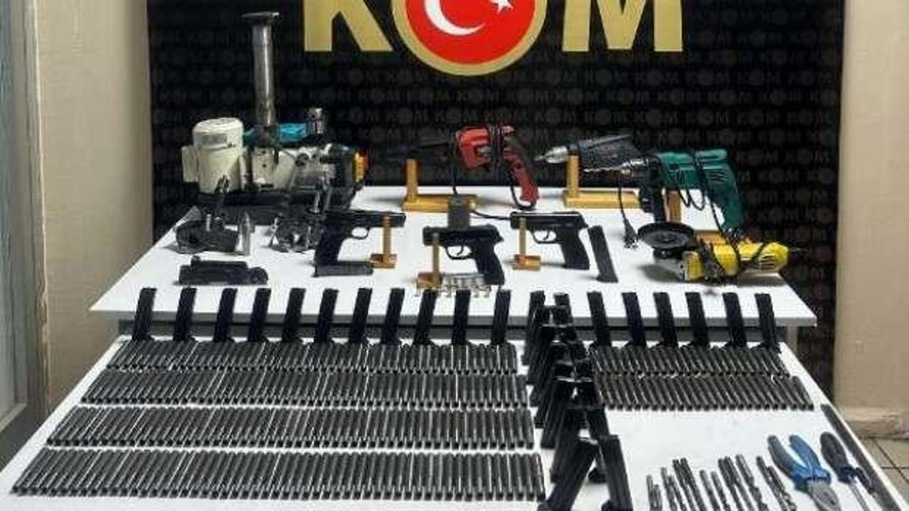 Batman merkezli 3 ilde silah kaçakçılığı operasyonunda 8 gözaltı