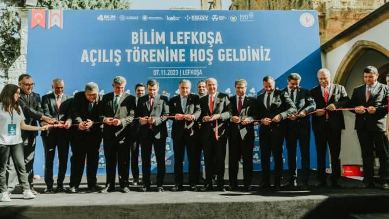 Bilim Lefkoşa Selçuk Bayraktar’ın katılımıyla açıldı!