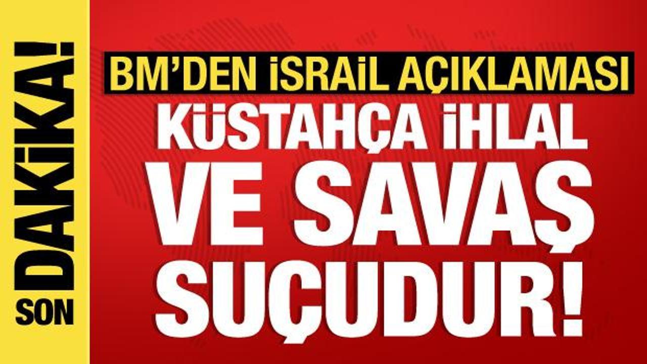 BM’den İsrail raporu: Cibaliye Mülteci Kampı’na saldırı savaş suçudur