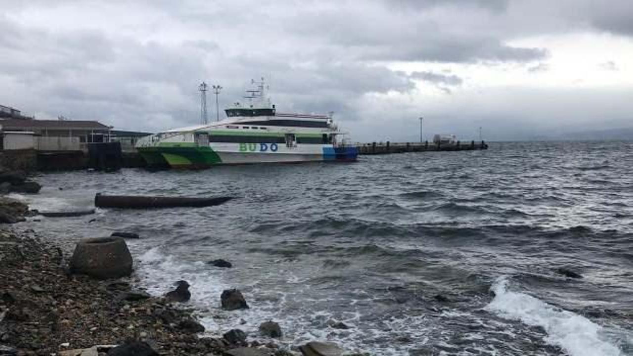 Bursa-İstanbul deniz otobüsü seferlerinden bazıları iptal edildi