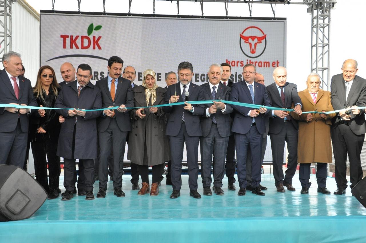 Bakan Yumaklı Kars’ta 100 milyonluk tesisin açılışını yaptı