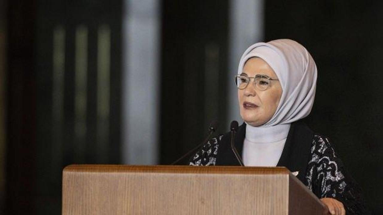 Emine Erdoğan, lider eşleri ve BM Habitat İcra Direktörü Sharif ile görüştü