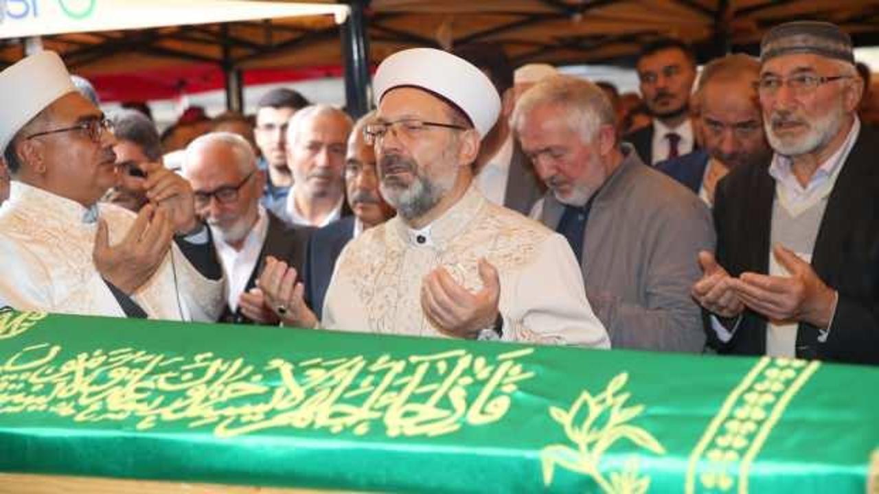 Erbaş: Annemizi Dar-ı Beka’ya uğurladık