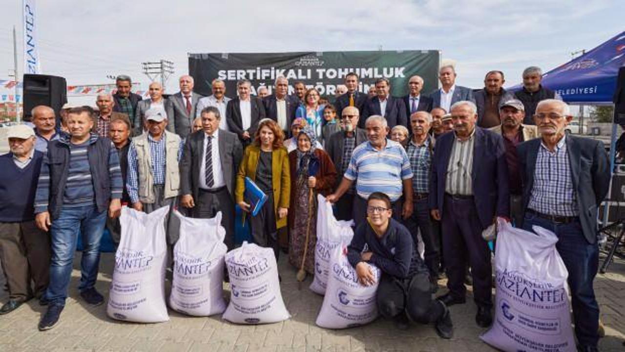 Gaziantep Büyükşehir, ürettiği sertifikalı tohumların dağıtımına başladı