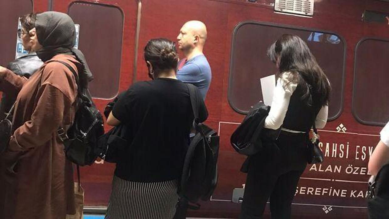 İstanbul’da metro seferlerinde aksama