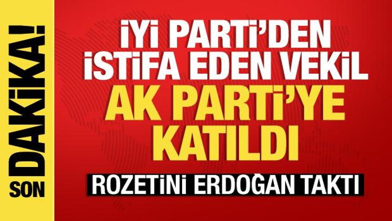 İYİ Partili Hatipoğlu, AK Parti’ye katıldı