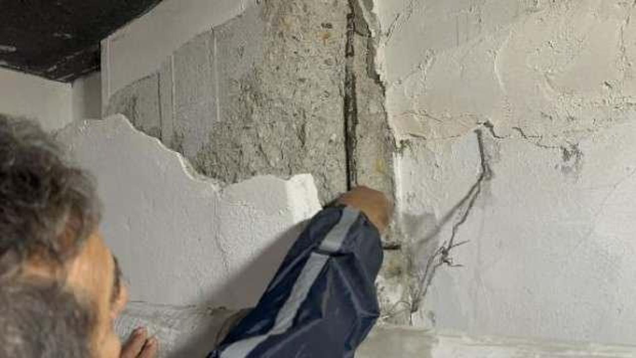 Kartal’da 3 bloklu sitede tedirgin eden görüntü