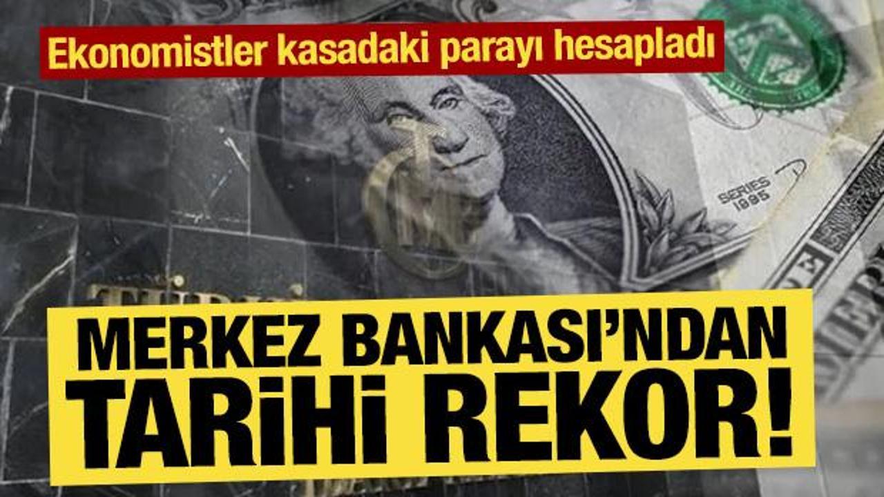 Merkez Bankası’nın rezervlerinde tarihi rekor