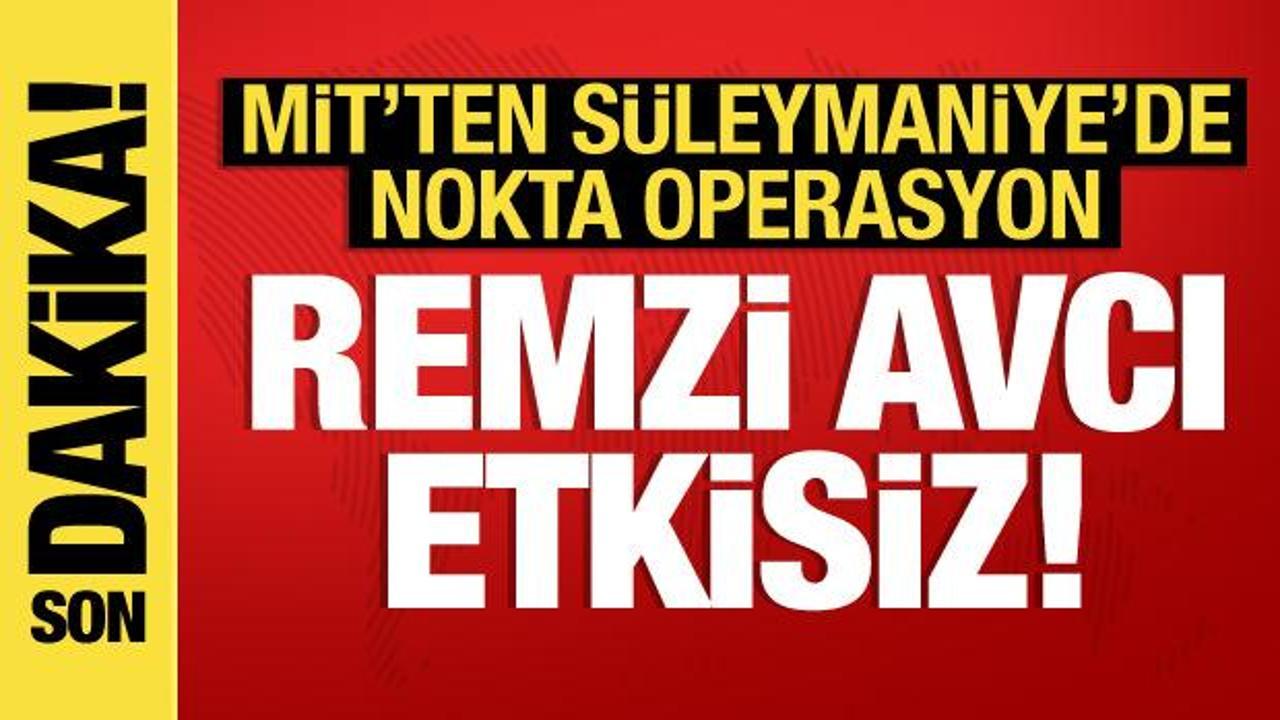 MİT, Kerkük Eyalet Sorumlusu Remzi Avcı’yı etkisiz hale getirdi