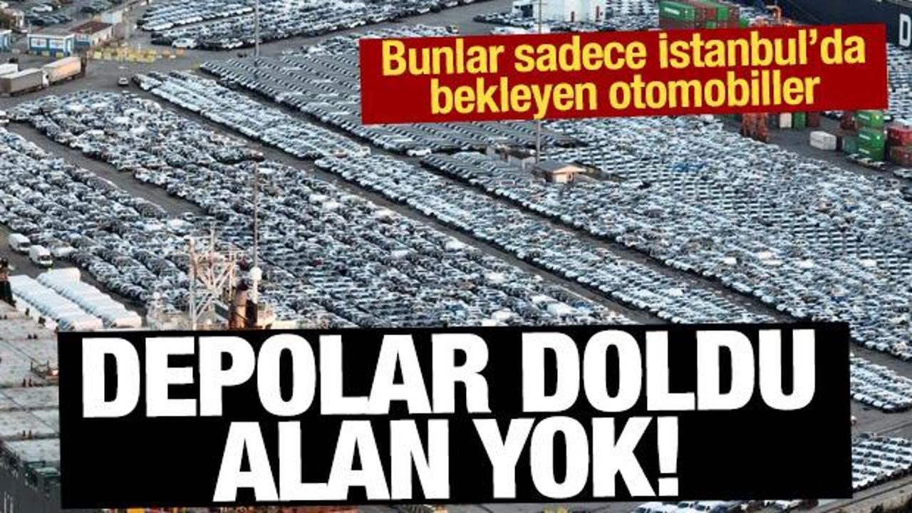 Otomobil alan yok! Sıfır araç depolar doldu taştı