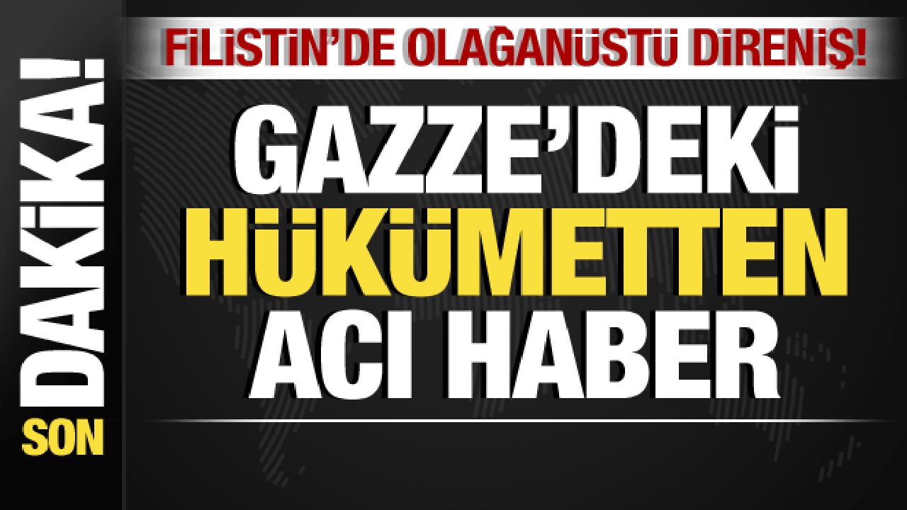 Son dakika İsrail-Filistin savaşı: Gazze’de ağır bilanço! Şehit sayısı açıklandı