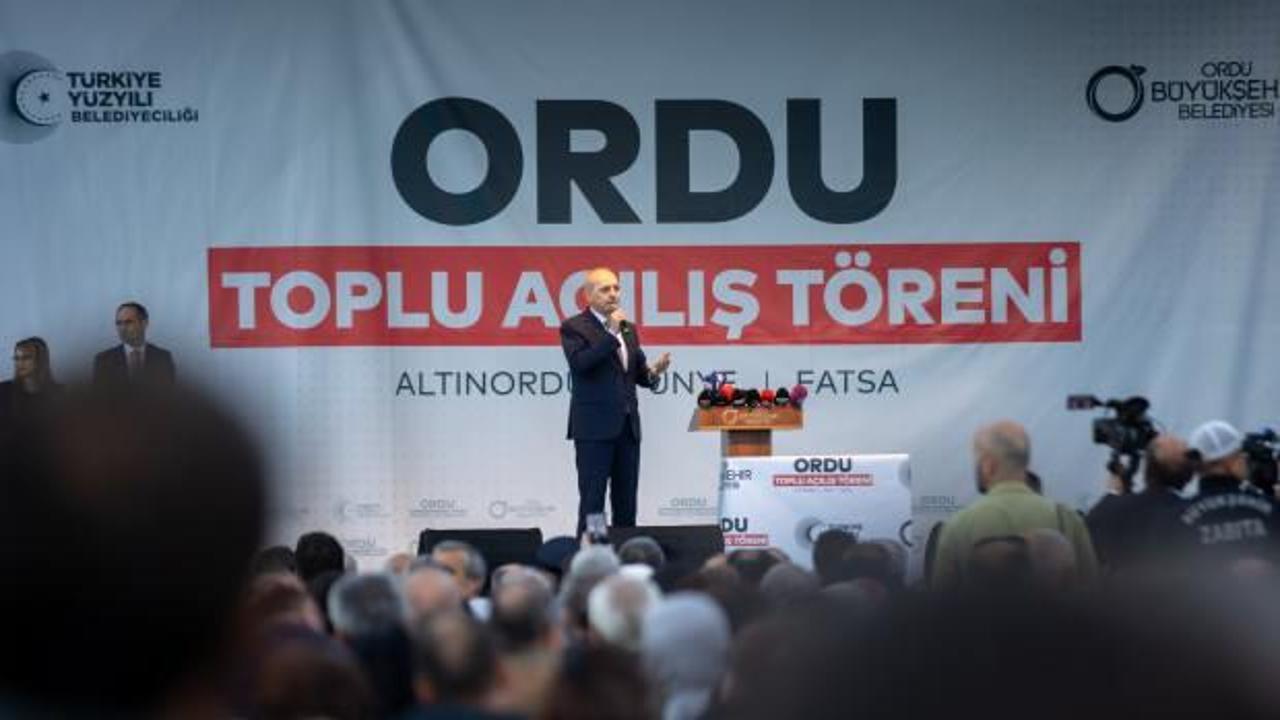 TBMM Başkanı Numan Kurtulmuş’tan İsrail’e boykot açıklaması