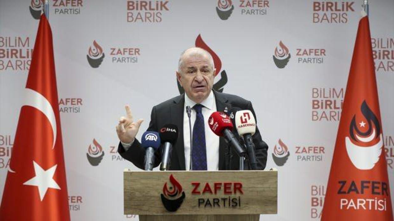 Ümit Özdağ açıkladı: İki ilde aday çıkarmayacağız
