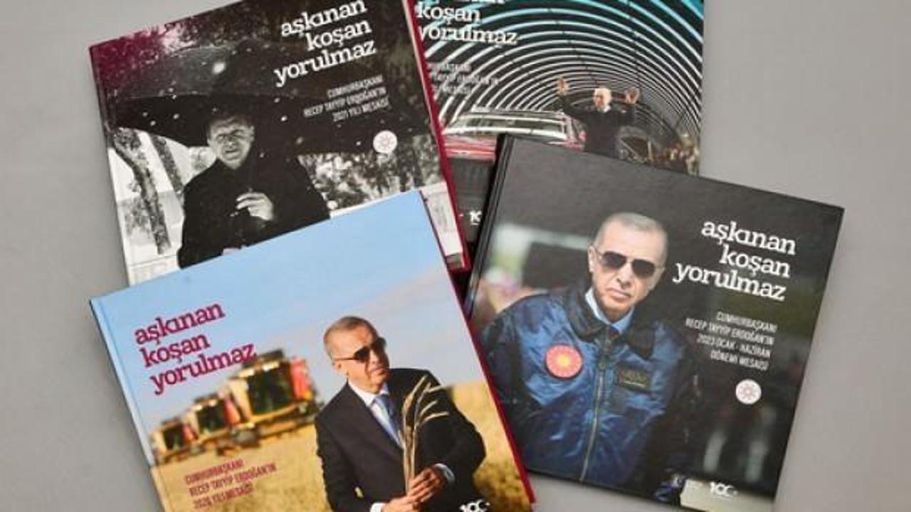 Cumhurbaşkanı Erdoğan’ın, 4 yıllık çalışmaları kitaplaştırıldı