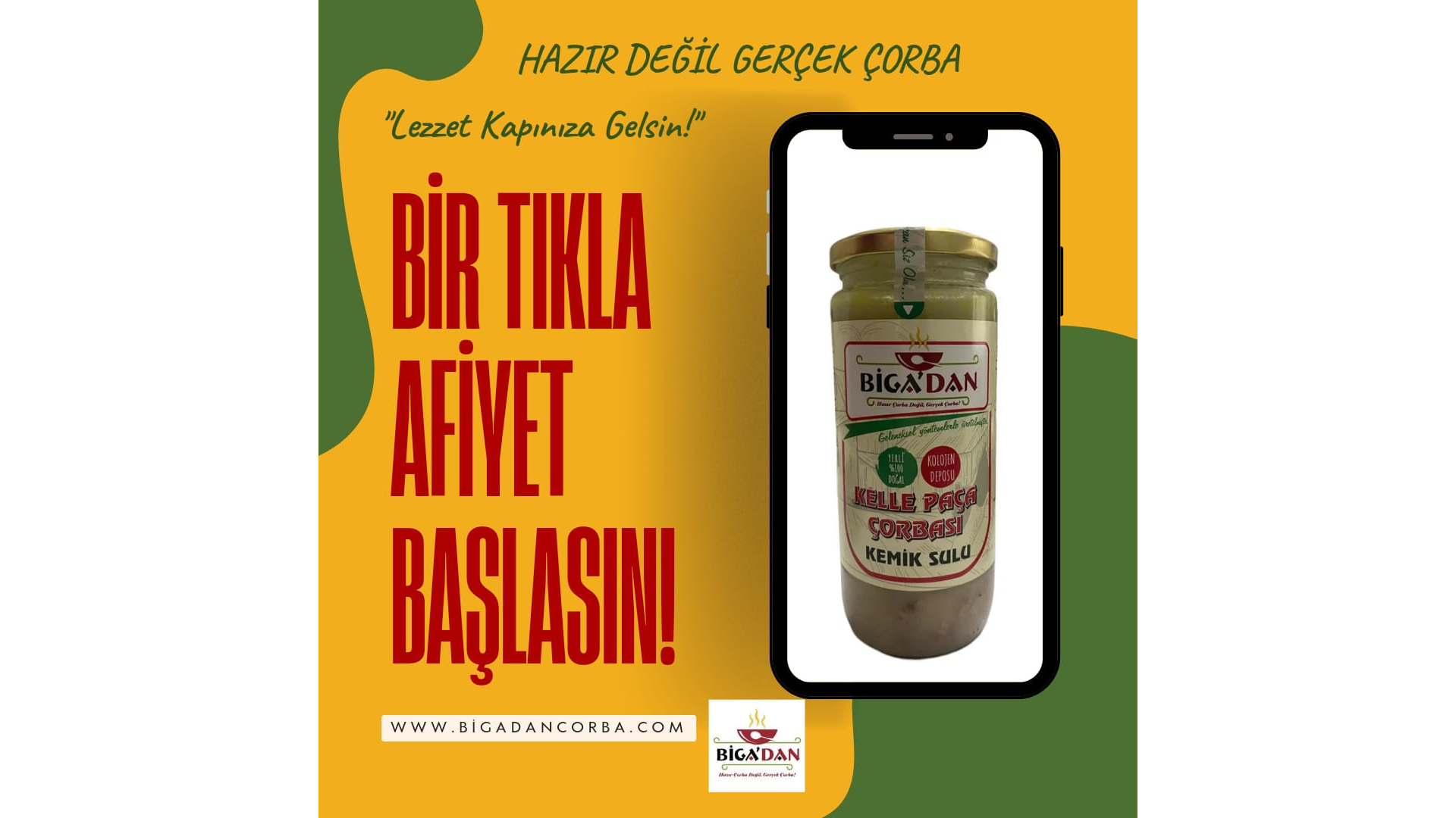 Bigadan Çorba Artık Tüm Türkiye’de