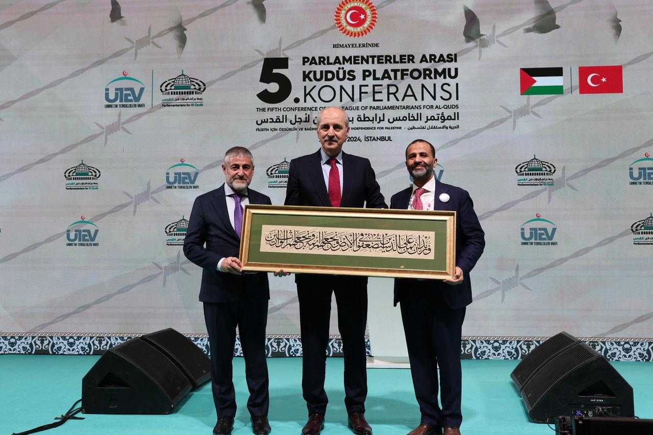 Kurtulmuş Kudüs Platformu sonrası mevkidaşlarıyla görüştü