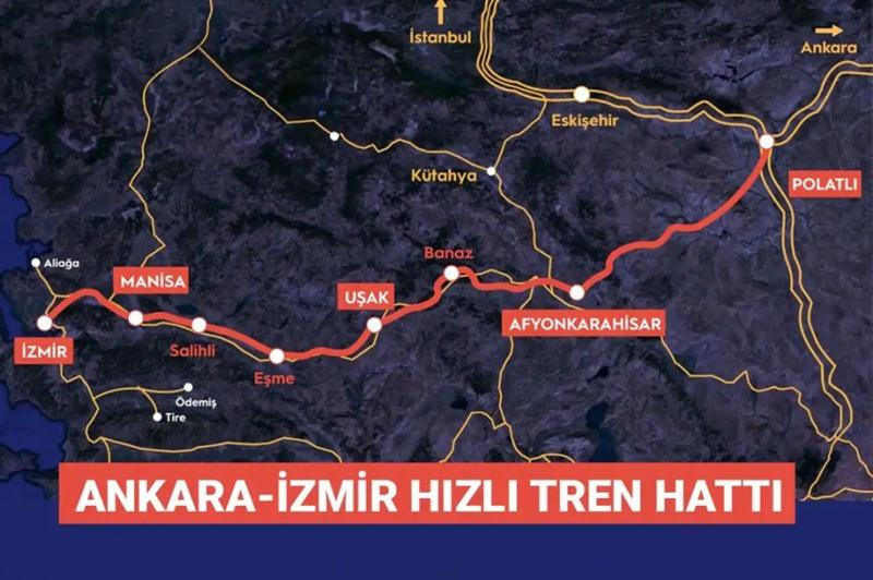 Bakan Uraloğlu: Hızlı trenle Ankara-İzmir arası 3 saat 30 dakikaya inecek