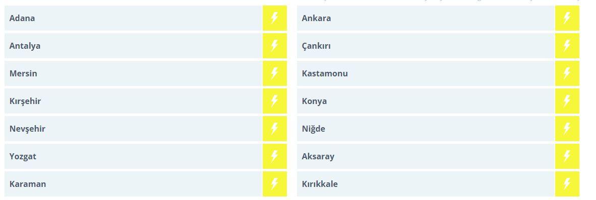 Meteoroloji'den 14 il için kuvvetli yağış uyarısı!