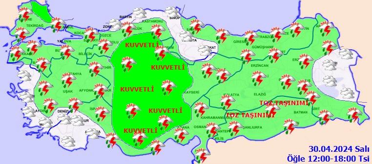 Meteoroloji'den 14 il için kuvvetli yağış uyarısı!