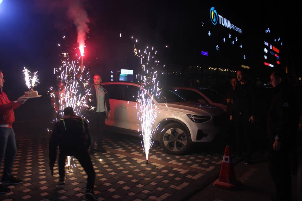 Kayseri’de vatandaştan polise jest