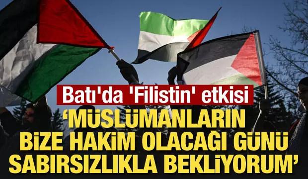 Gazze'deki zulüm Batı'yı İslam'a yönlendirdi: Avrupa'da on binlerce kişi Müslüman oldu!