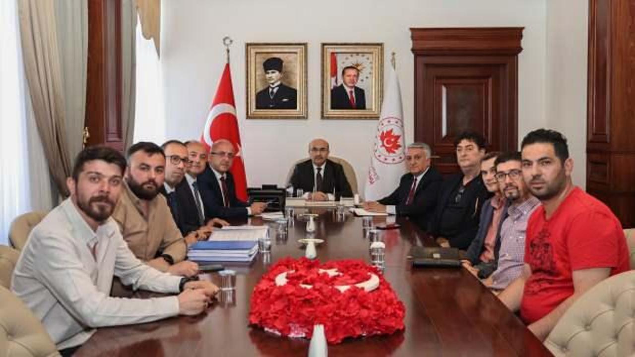 Bursa Uludağ Teleferik Hattı için üst düzey toplantı