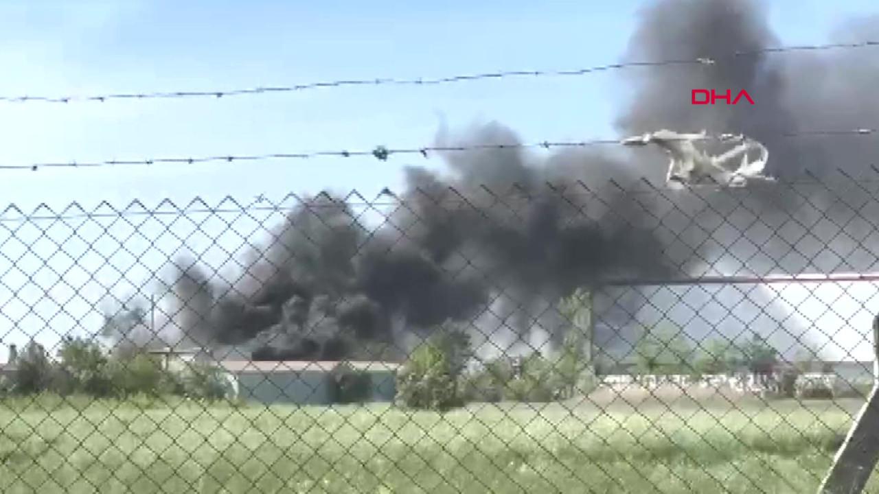 Tekirdağ'da ayakkabı fabrikasında çıkan yangın söndürüldü