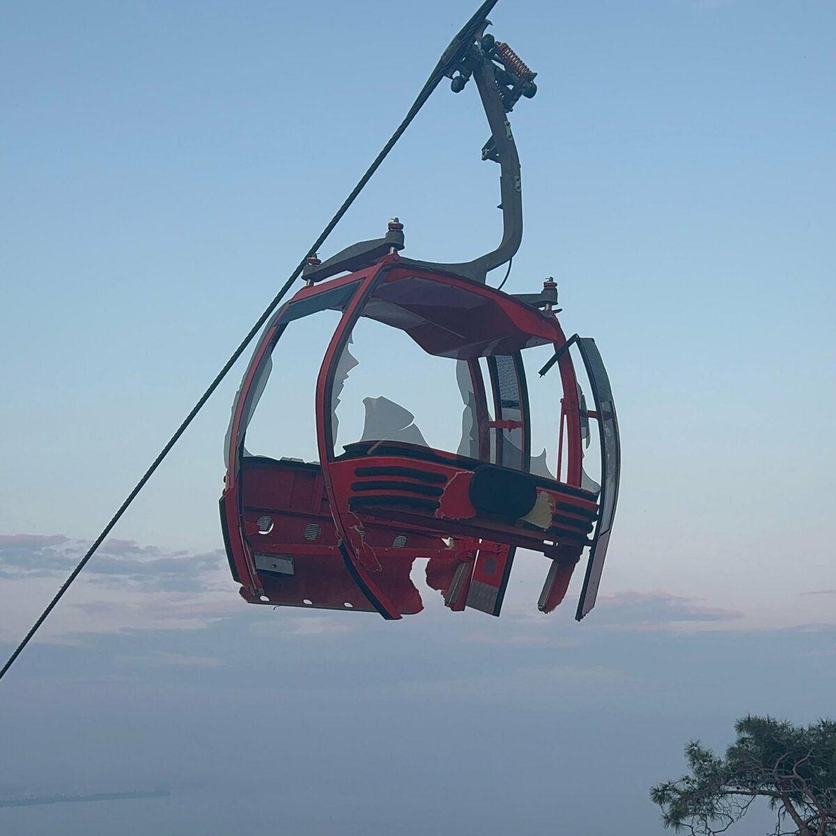 Teleferikteki kaza anını görüntülemişlerdi: Korku dolu anları anlattılar