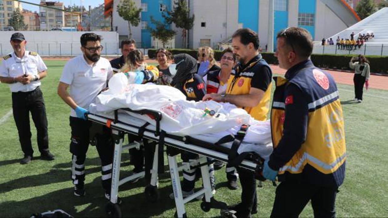 Akciğer nakli için ambulans helikopterle Ankara’ya gönderildi