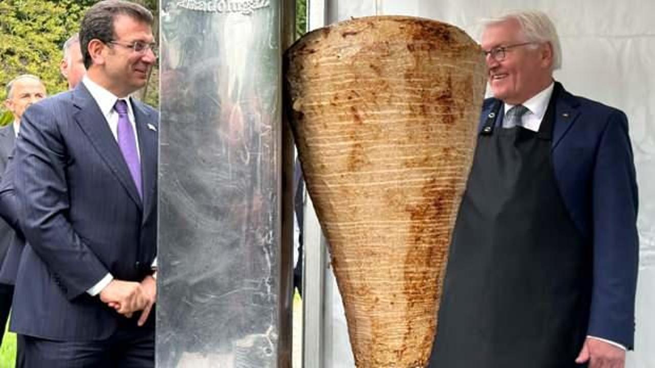 Almanya Cumhurbaşkanı Steinmeier davetlilere döner kesti