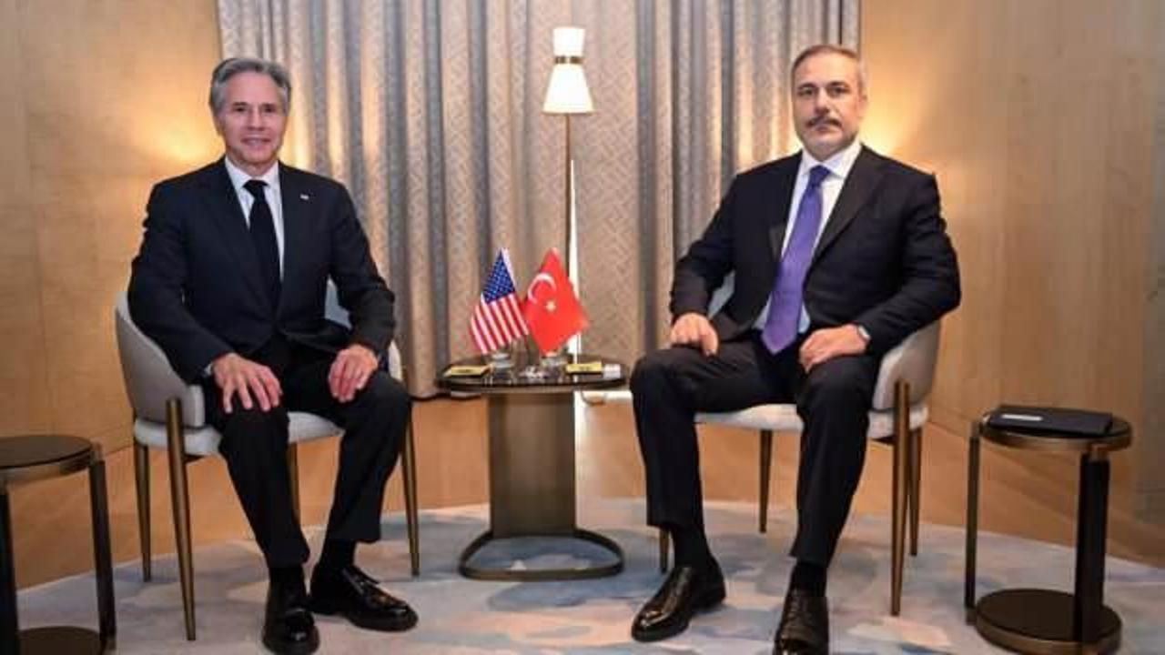 Bakan Fidan, ABD’li mevkidaşı Blinken ile görüştü