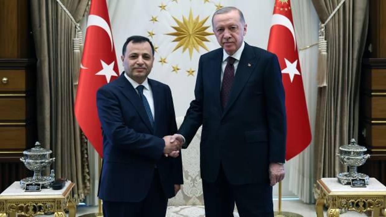 Başkan Erdoğan, AYM Başkanı Zühtü Arslan’ı kabul etti