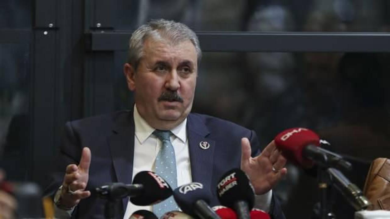 BBP Genel Başkanı Destici, Heniyye’ye taziye ziyaretinde bulundu