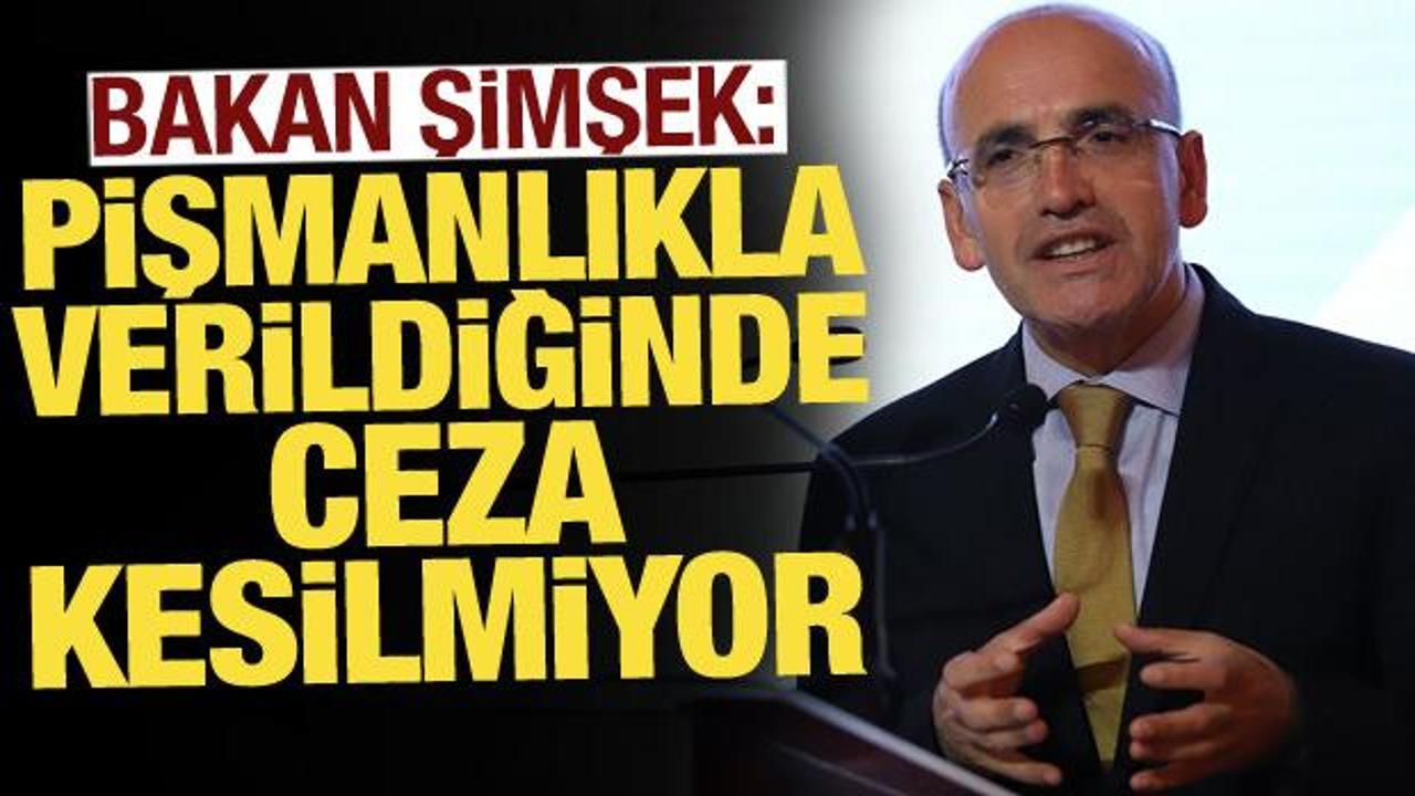 Bakan Şimşek’ten kira gelirini beyan etmeyenlere pişmanlık çağrısı