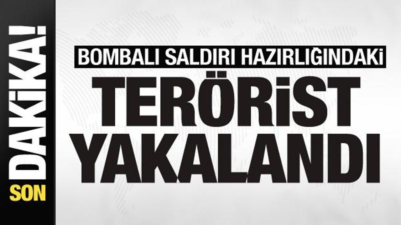 Bombalı saldırı hazırlığındaki DEAŞ’lı yakalandı