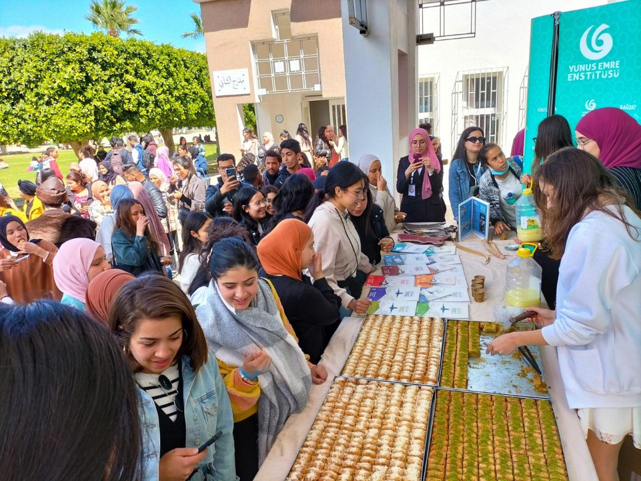 Yunus Yunus Emre Enstitüsü, Mennuba Üniversitesi'nde Türkiye’yi tanıttı