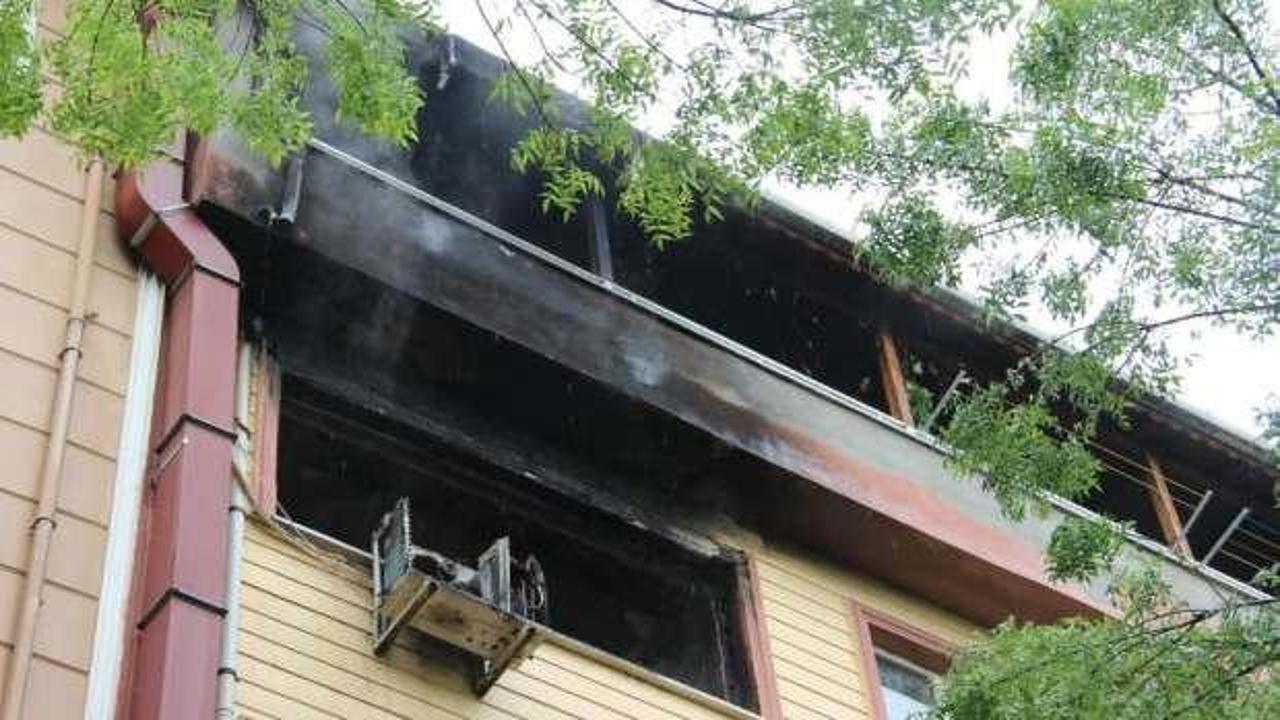 Çan’da ev yangını korkuttu