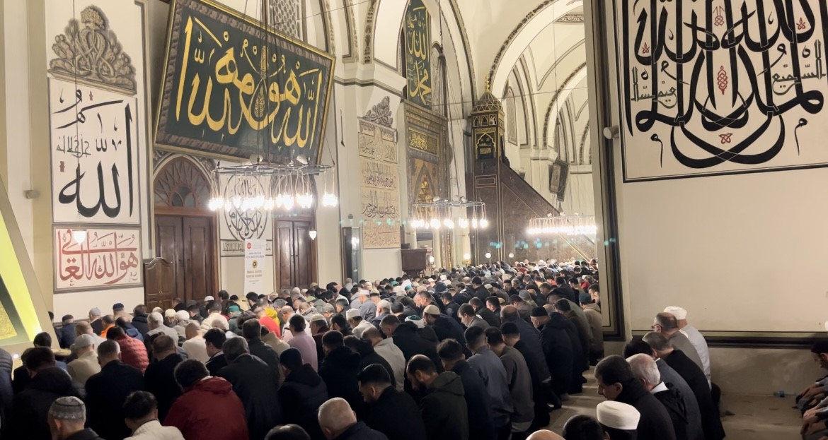 Bursa Ulu Cami'de fetih duası yapıldı