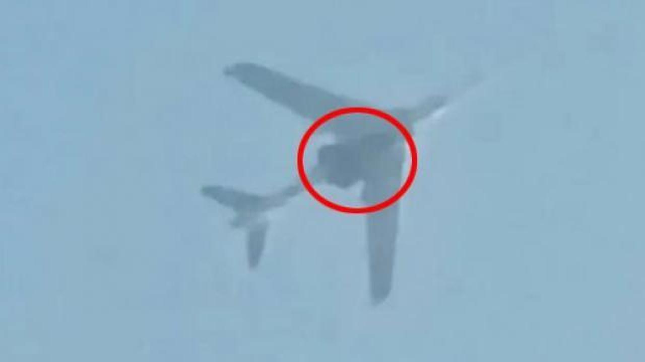 Çin’in gizemli uçağı ilk kez havada görüntülendi
