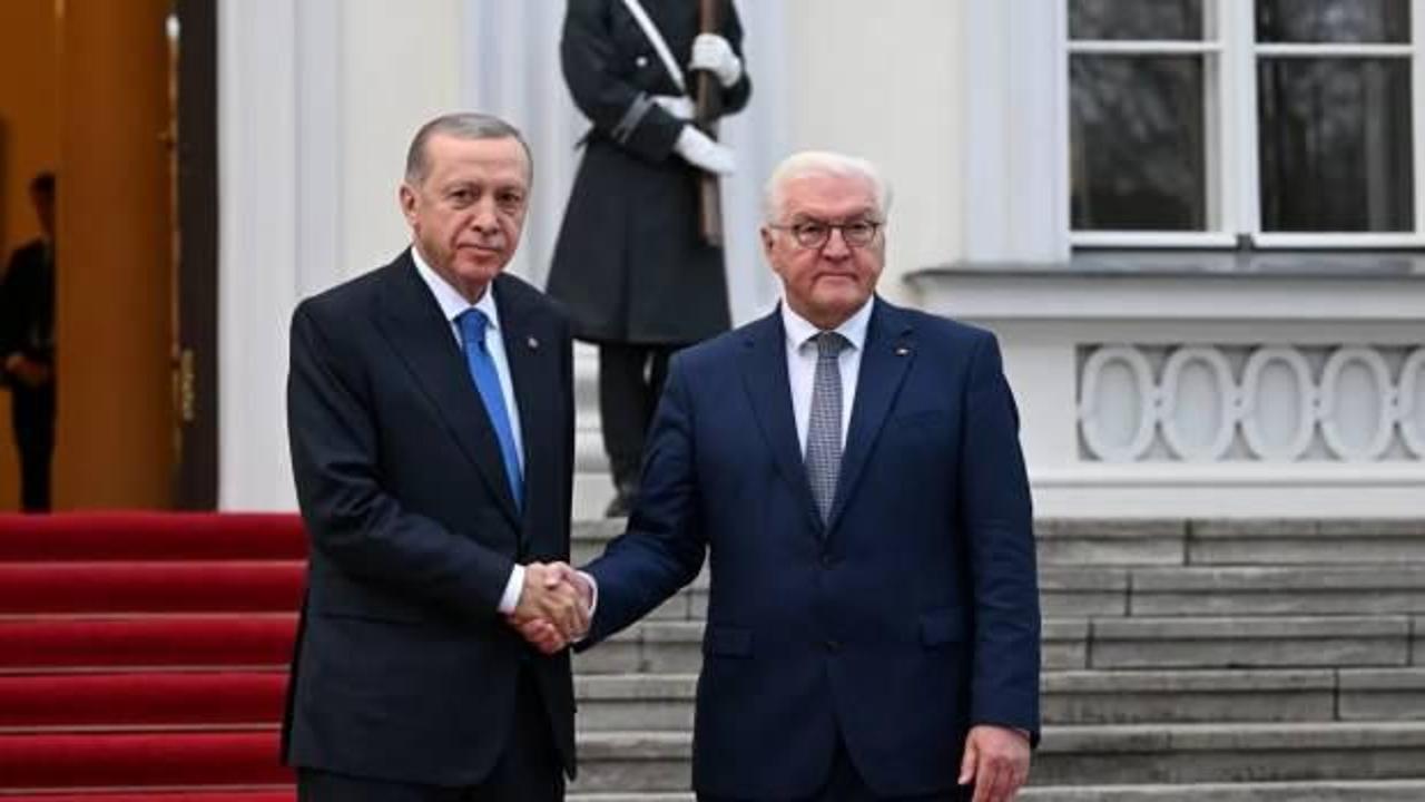 Cumhurbaşkanı Erdoğan, Almanya Cumhurbaşkanı Steinmeier ile bir araya gelecek
