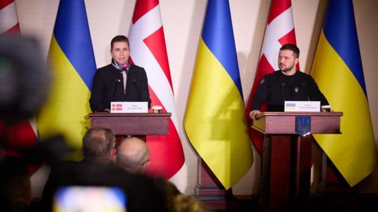 Danimarka, Ukrayna’ya 313 milyon dolarlık askeri yardım yapacağını açıkladı