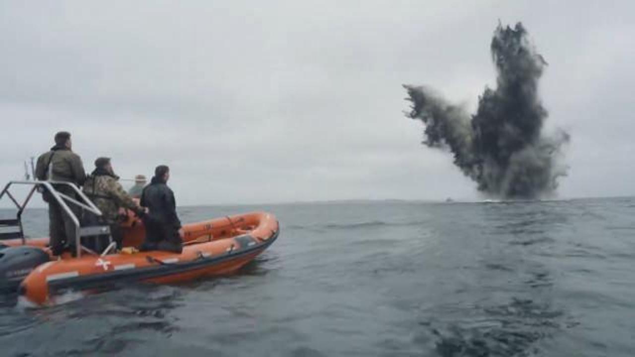 Denizde bulundu! 2. Dünya Savaşı’ndan kalma: Hepsi tek tek imha edildi…