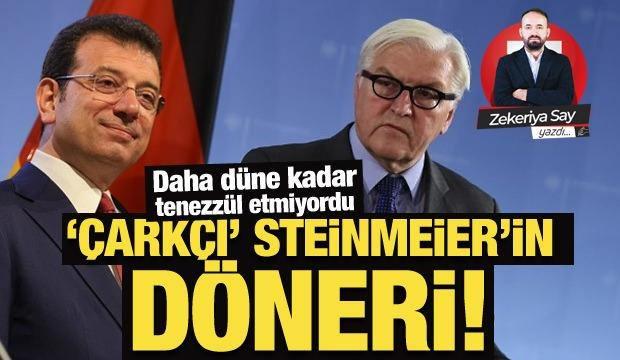 Almanya Cumhurbaşkanı Steinmeier'ı Vali Gül karşıladı, ilk ziyaret İmamoğlu'na oldu