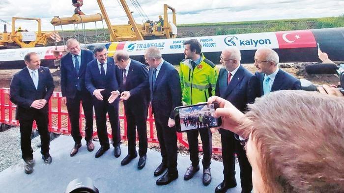 500 milyon euro'luk proje! Avrupa'nın en büyük gaz hattına Türk eli değdi