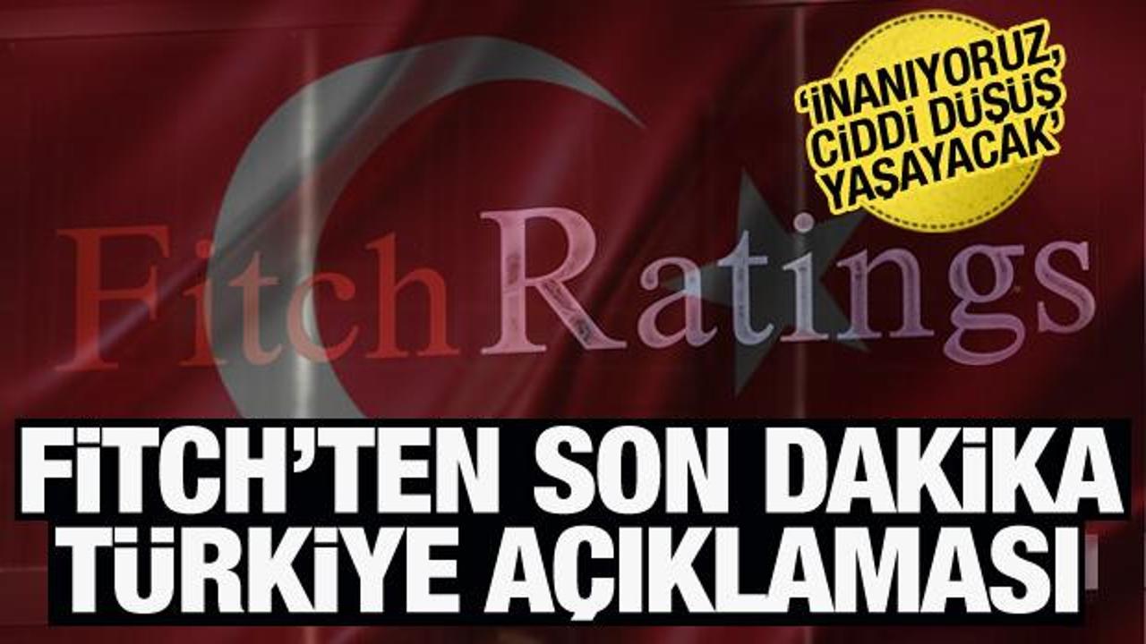 Fitch’ten Türkiye değerlendirmesi: Enflasyonda ciddi düşüş yaşanacak