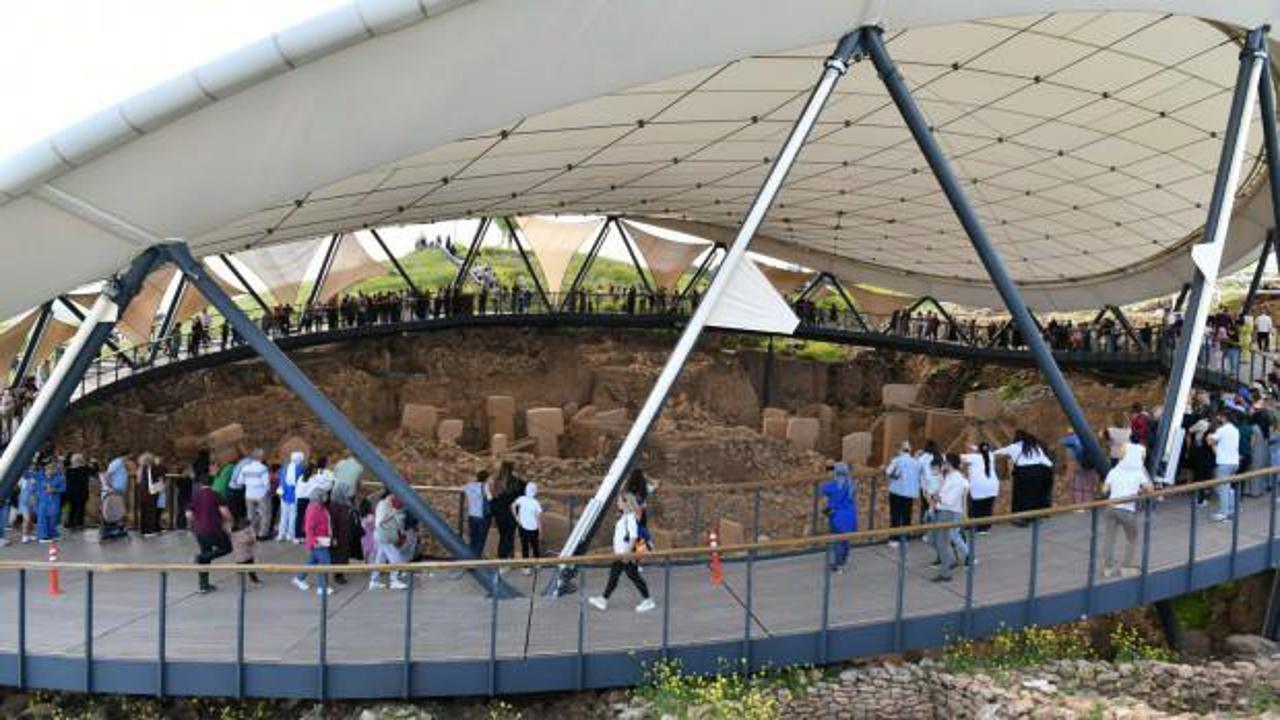 Göbeklitepe, bayram tatilinde rekor üstüne rekor kırdı