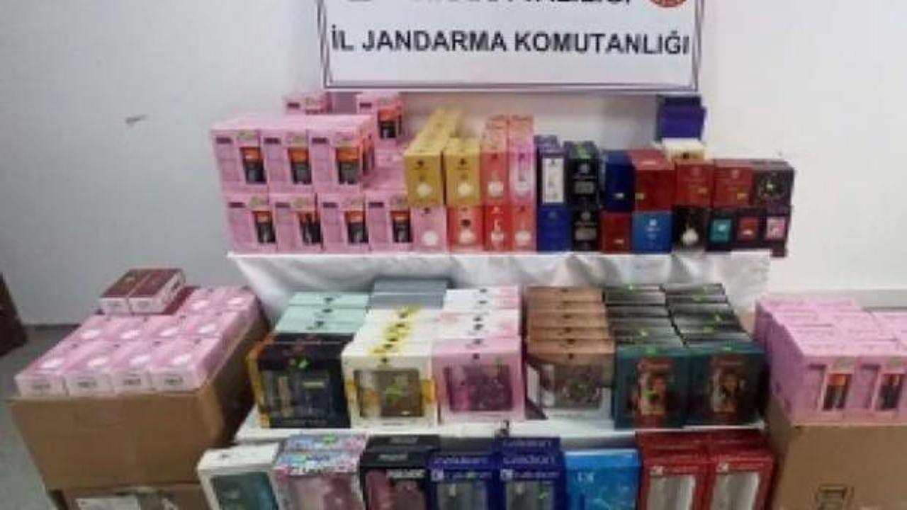 Kaçak parfüm operasyonu! Piyasa değeri 1 milyon lira
