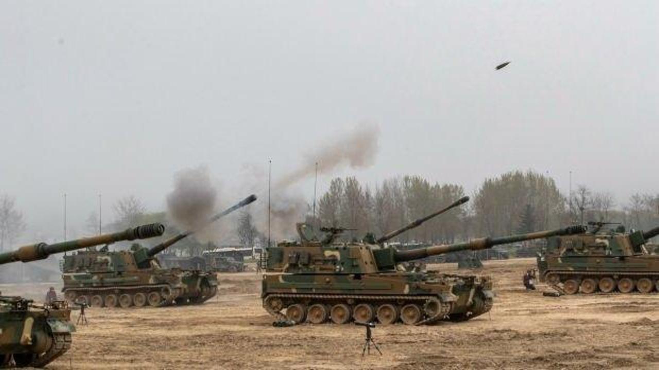 Güney Kore, Kuzey Kore sınırında atış tatbikatı düzenledi