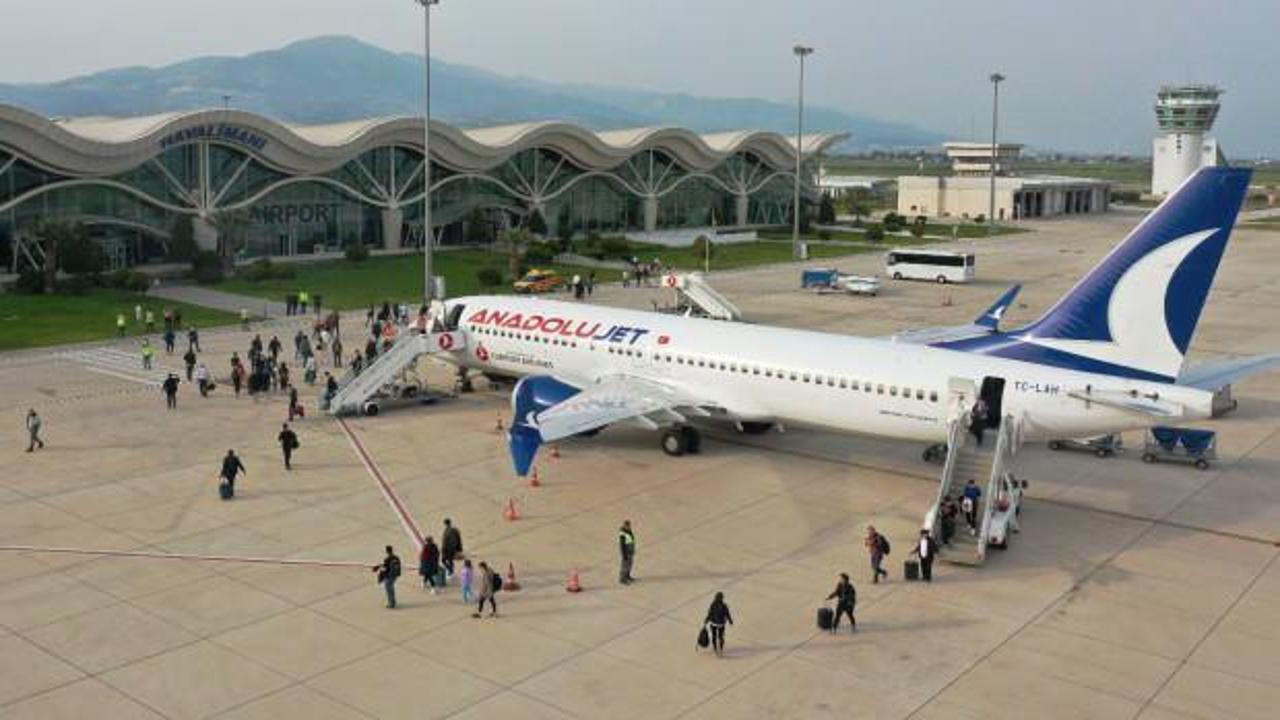 Hatay’a uçuşlar yeniden başladı